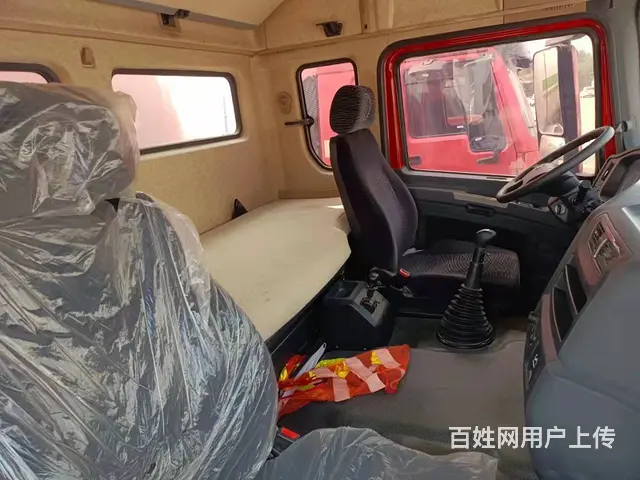 二手德龙散装水泥罐车 前四后八 国五 375马力 - 图片 4