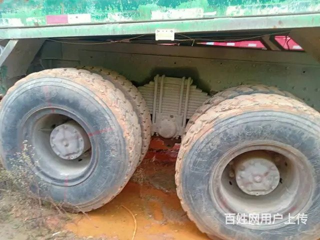 精品二手国五红岩杰狮后八轮自卸390马力6米大箱 - 图片 6