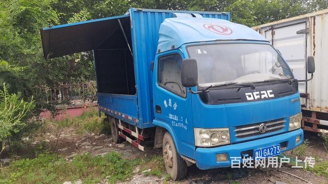 转让2014东风多利卡厢式货车 国4厢4.2米的图片
