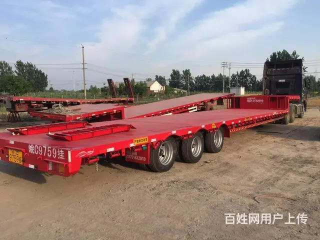 沛县腾龙挂车长期出售全新挂车，半挂车，轻体半挂车 - 图片 1