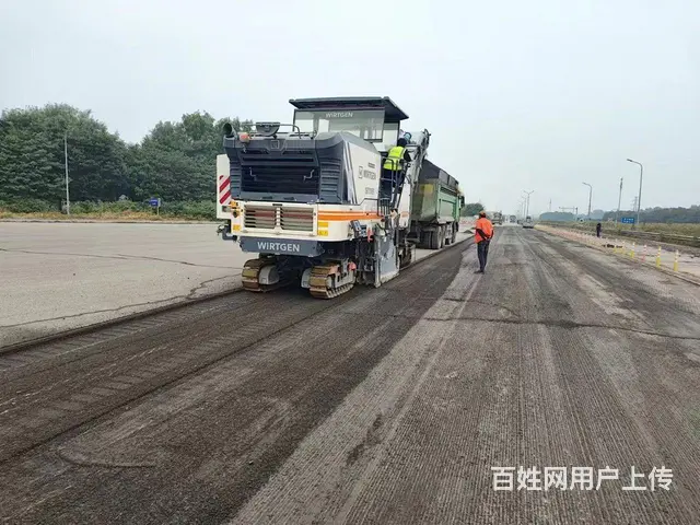 沥青路面新建修补施工切割挖槽下管恢复铣刨盖被 - 图片 2