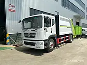 东风D9多利卡12方后装式压缩垃圾车 现车出售 随提随走