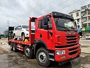 解放悍V前四后八平板运输车价格多少钱