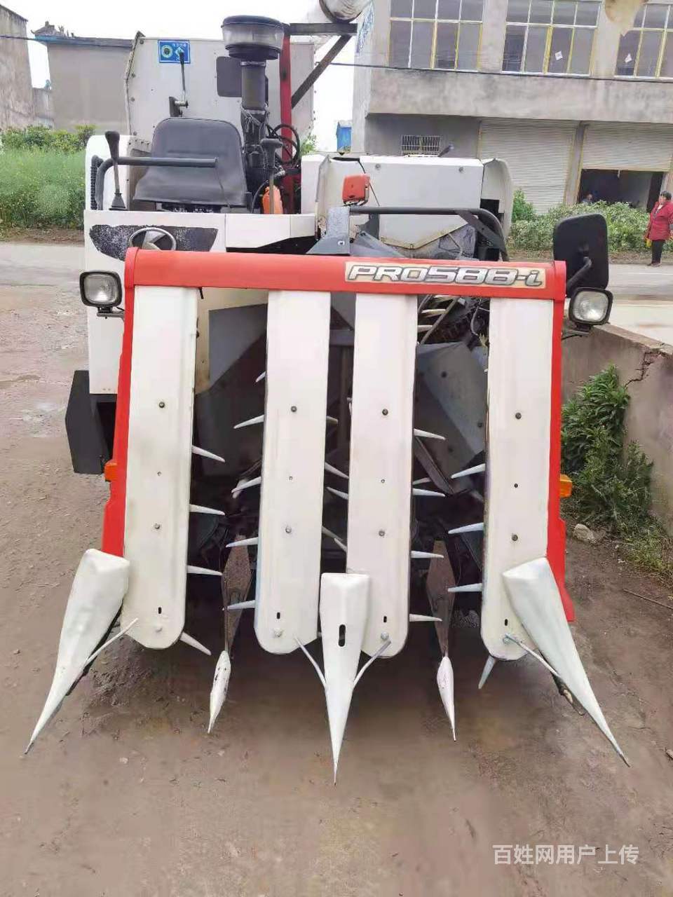 久保田588收割机,原版车况