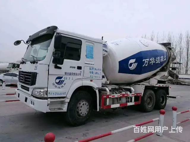 出售12年二手 豪沃搅拌车 大12方后八轮 - 图片 1
