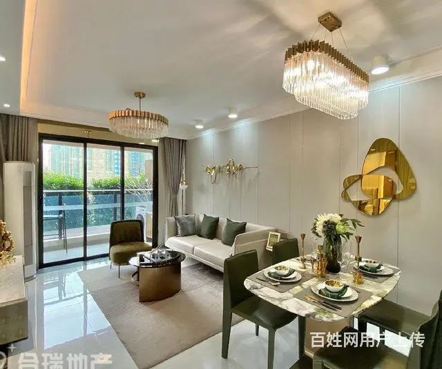 金湾 湖心新城  湖心金茂悦 公园河景房 精装交楼 - 图片 1