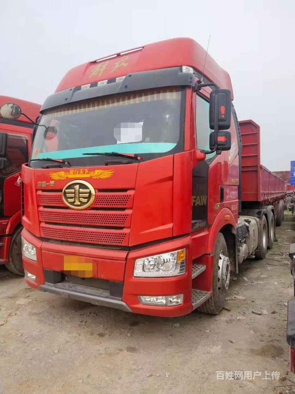 【图】- 19年9月解放j6p半挂车 平板式13米挂首付6万 - 梅州梅江货车