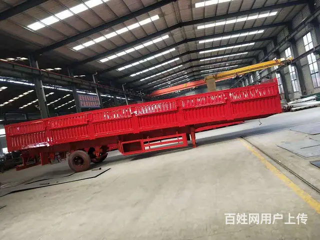 襄樊2021年13米标箱侧翻半挂车，坚固耐用 - 图片 5