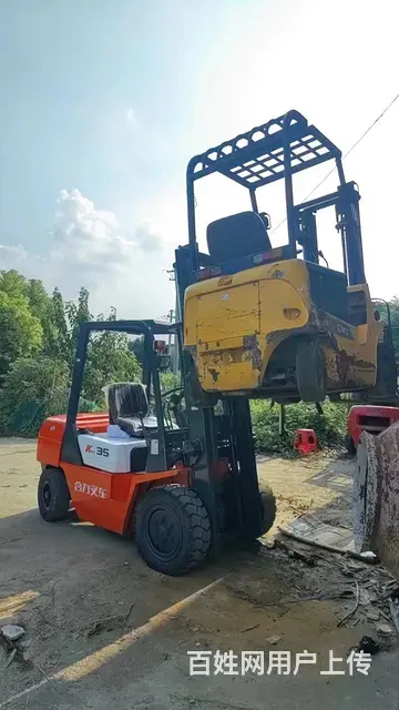 合力二手手动叉车3吨3.5吨柴油堆高4米转让个人杭 - 图片 7
