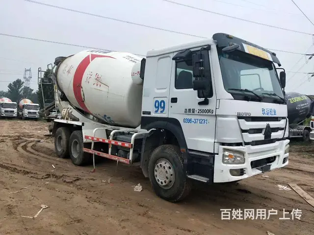 二手豪沃大12方搅拌车 后八轮 国四 三一上装 - 图片 1