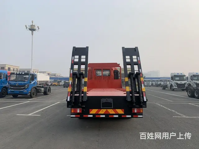 重汽新款国六单桥15吨挖机拖车 可上京牌 - 图片 7