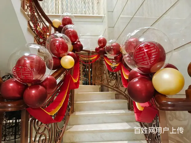 揭阳婚房布置 自建房婚房布置 婚宴布置场地 - 图片 1