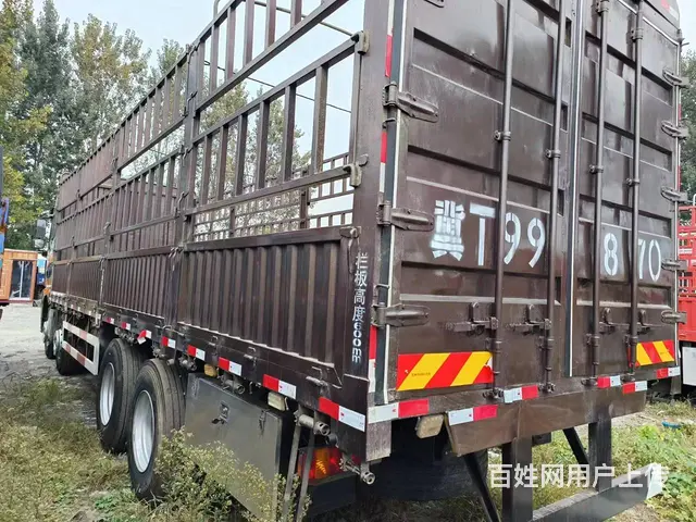 出售二手9.6米高栏解放JH6前四后八18年国五 - 图片 6