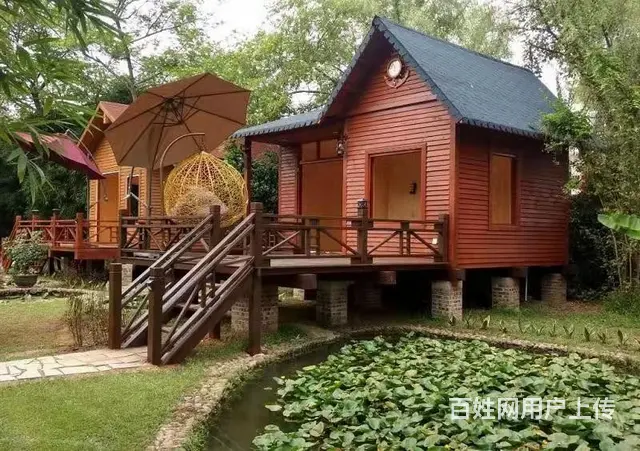 枣庄轻钢别墅，木屋岗亭各种尺寸定制 - 图片 5