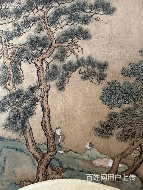仇英 纸本 画心尺寸19x55 - 图片 6