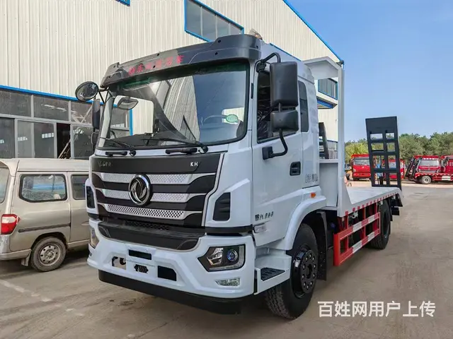 东风锦程KH拖板车拉15吨左右挖机板车板长6.8米 - 图片 12