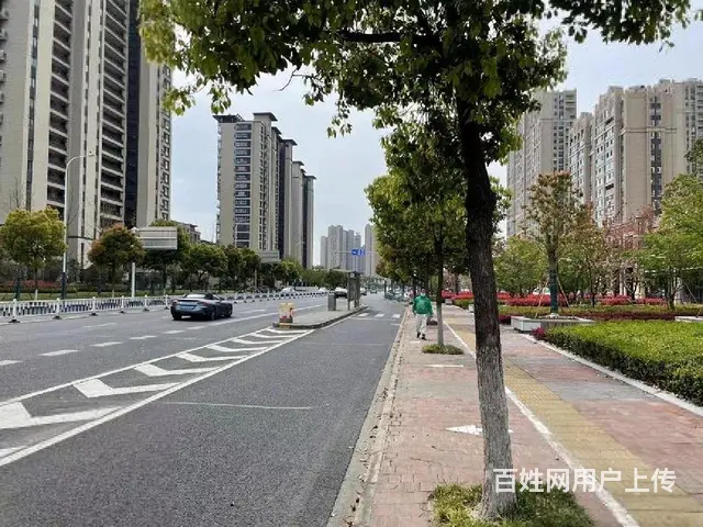 小区大门口，东南北三面朝向，南北通透类独栋花园广场转角商铺 - 图片 6
