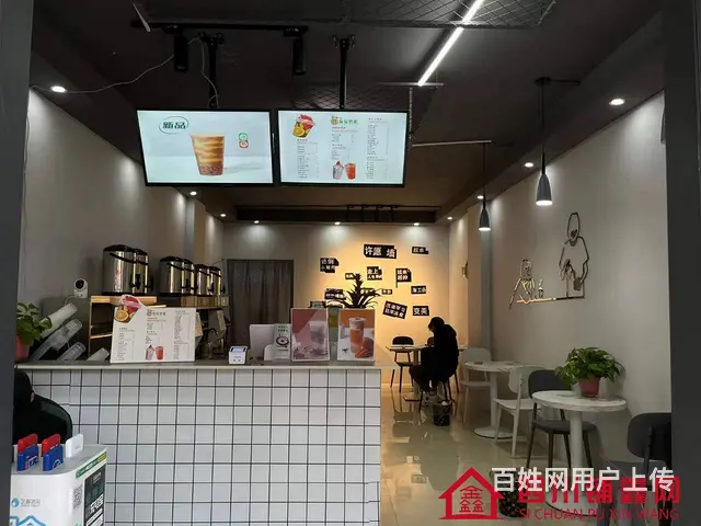 （四川铺鑫网）巴州区回风第七小学旁50㎡奶茶店转让 - 图片 8