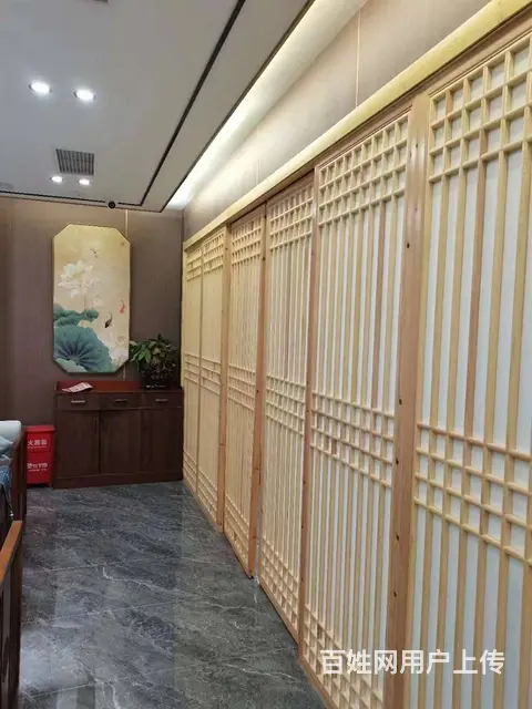 四川成都茶楼装修中式实木花格窗实木雕花门 - 图片 10