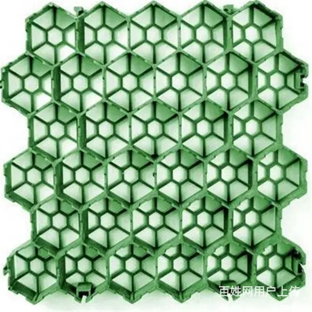 韶关高尔夫球场专用塑料植草格平口花口厂家直供 - 图片 1