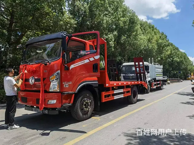 张家界挖机拖板车 120/150挖机拖车多少钱一辆 - 图片 3