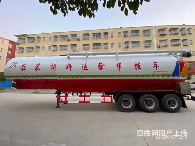 东风天锦小三轴15吨20吨散装饲料运输车 厂家直销 - 图片 8