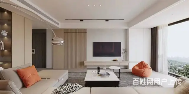 180㎡自然简约--橘子汽水味的房子 - 图片 2