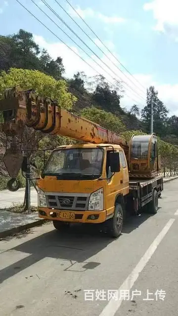 出售16年福田8吨吊车二手吊车8吨二手汽车吊 - 图片 6