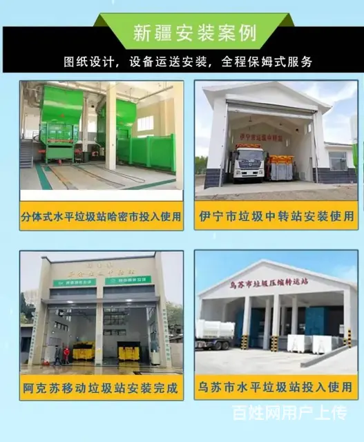20方连体式压缩垃圾站 FT-20整体式垃圾压缩中 - 图片 2