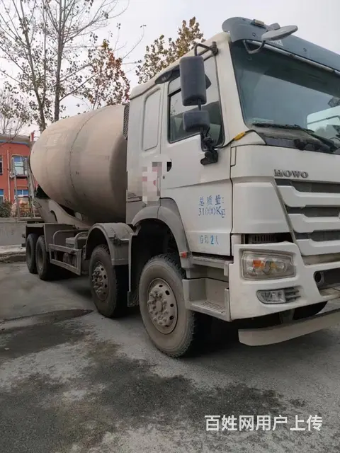 山东豪沃大二十方国五前四后八搅拌车380马力唐洪上 - 图片 4
