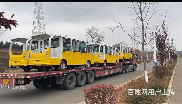 四川重庆23座旅游观光车，电动观光车，景区游览观光 - 图片 5