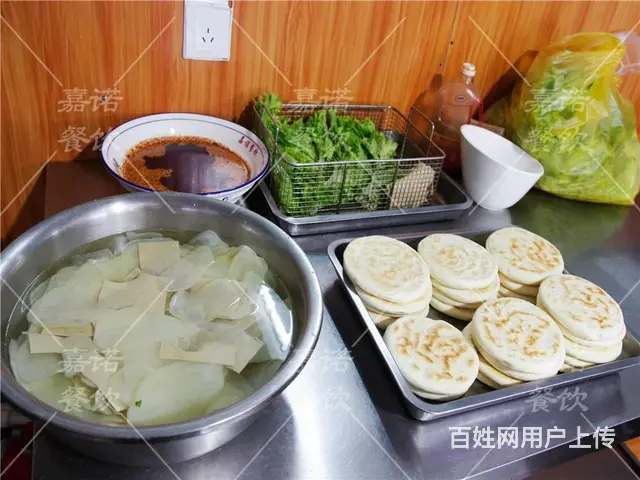 刘大饼土豆片夹馍加盟 半成品配送 - 图片 2