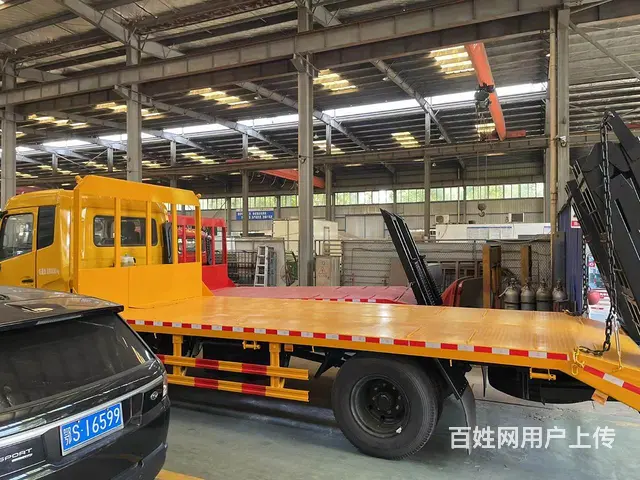 东风天锦挖掘机拖板车150挖机拖车包上牌价格是多少 - 图片 6