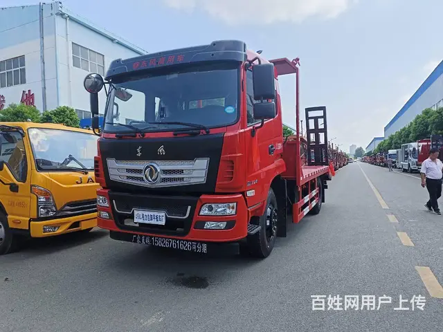 东风D17平板车 玉柴170马力国六挖机拖板车现车 - 图片 11