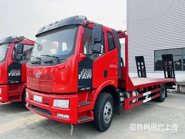拉120挖机拖板车挖机平板车 现车促销 - 图片 8