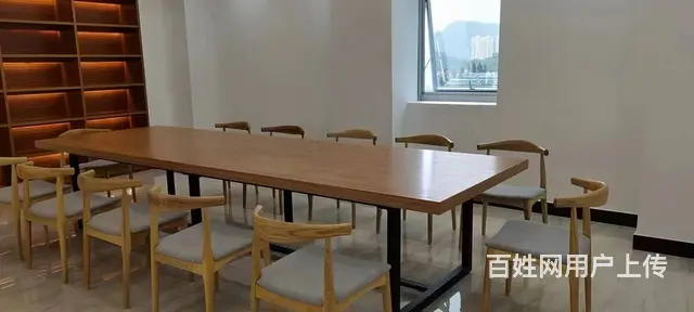 全新折叠会议桌培训桌椅职员酒店教育长条形移动桌吧台 - 图片 10