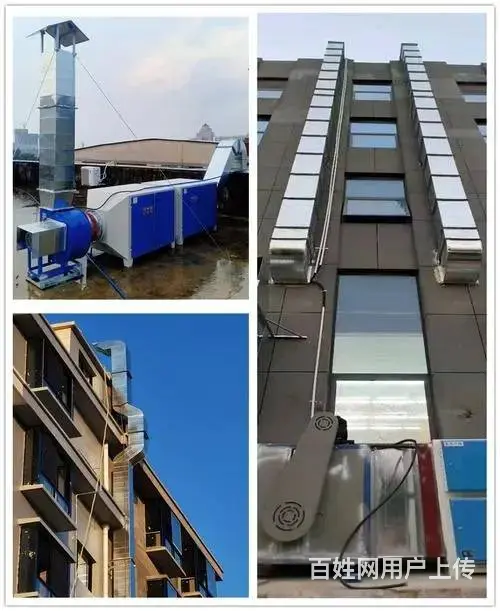 昆山市花桥镇酒店饭店单位学校食堂油烟机清洗公司 - 图片 3
