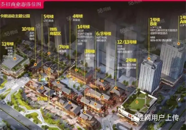 东部新城商铺出售旅游新区，临高铁站彩灯大世界，方特 - 图片 1
