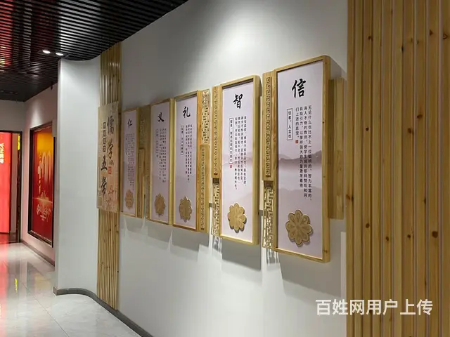 设计制作安装一条龙公司形象墙背景墙文 化墙前台门头 - 图片 5