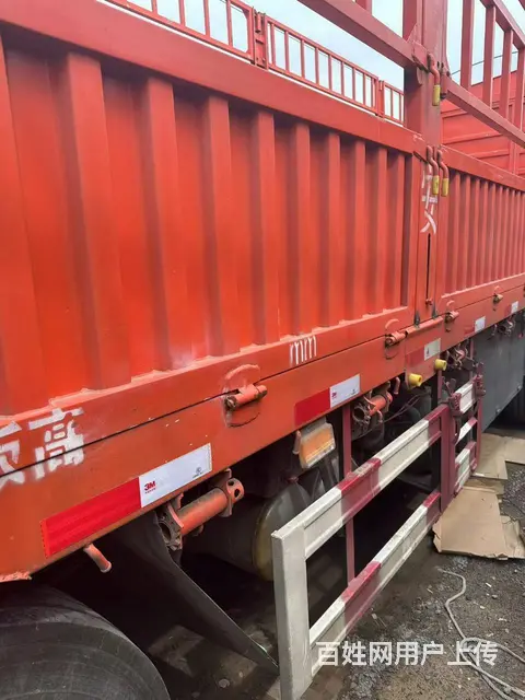 出售21年汕德卡G7，前四后八9.6米高栏载货车 - 图片 5