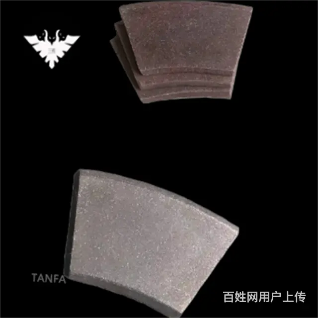 铜基烧结ZW450.2盘式制动器片 - 图片 2
