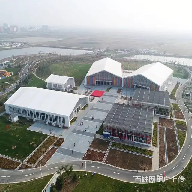 展会大棚50米跨度铝合金帐篷篷房销售租赁一站式服务 - 图片 6