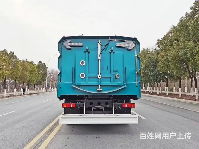 干湿吸尘车程力扫路吸尘车高压扫地车多功能扫路车 - 图片 1