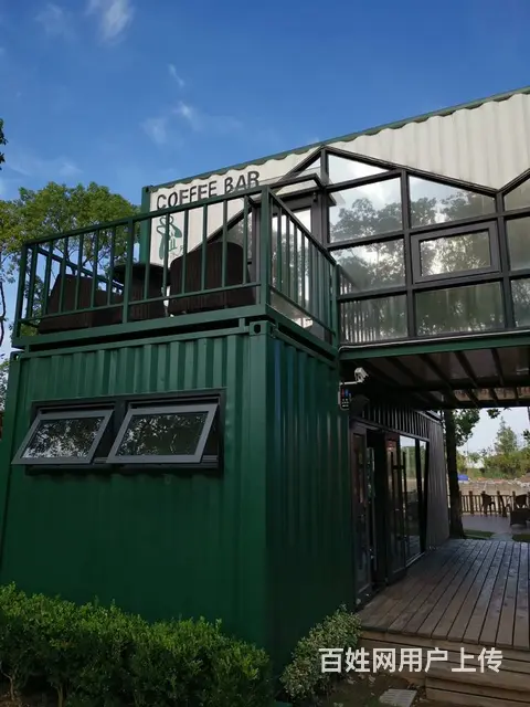网红集装箱办公室移动商铺阳光房咖啡店烧烤营地住房 - 图片 9