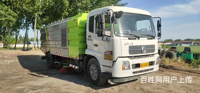 大型16吨清扫车二手高压洗扫车多功能扫路车吸尘车 - 图片 3