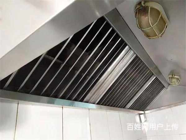 江苏昆山花桥工厂机关单位食堂油烟机清洗 - 图片 5