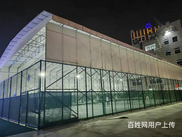 大型仓库棚停车棚物流棚膜结构景观棚夜宵烧烤棚仓库棚 - 图片 4