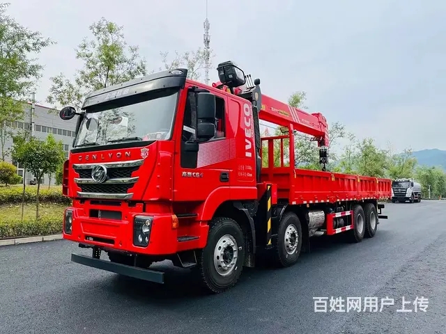 上汽红岩前四后八12吨14吨随车吊 新车有优惠 - 图片 2