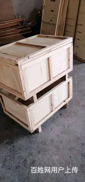 出口木箱胶合板木箱紧密仪器木箱自攻螺丝木箱免熏蒸木 - 图片 1