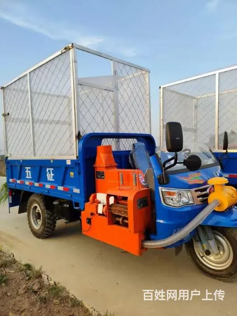 三轮铡草车，铡草揉丝车，移动式铡草车 - 图片 1